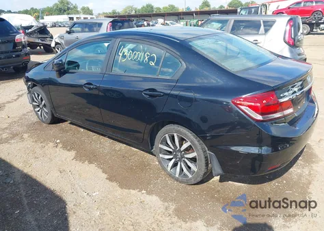 2014 Honda Civic Ex-L из США, поврежденный, VIN 19XFB2F95EE045732